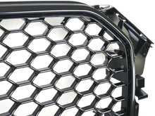 Gloss Black Honeycomb Front Grille Grill for AUDI A4 S4 B8.5 2012-2015 fg89