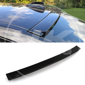 Gloss Black Roof Spoiler Rear Window Wing Lip For BMW 3 Series E90 2005-2011