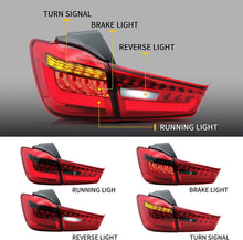 LED Tail lights for Mitsubishi ASX Outlander Sports 2012-2018