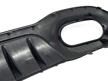 Rear Bumper Diffuser + Dual Exhaust Tips for Mercedes V177 A-Class Saloon AMG Line