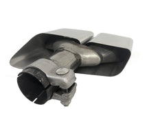 Silver Square Exhaust Tips Replacement for Audi Q7 3.0L 2016-2019