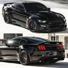 Rear Spoiler Wing Gloss Black For Ford Mustang 2015-2022