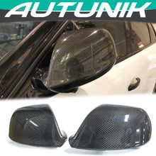 Real Carbon Fiber Side Mirror Cover Caps Replacement For AUDI Q5 SQ5 Q7 4L SQ7 2010-2015 W/O Lane Assist od22