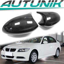 Real Carbon Fiber M3 Style Side Mirror Cover Cap For BMW E90 E91 E92 E93 Pre-LCI