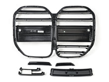 Double Line Front Bumper Center Grille For BMW 4 Series G22 G23 2 Door 2020-2024