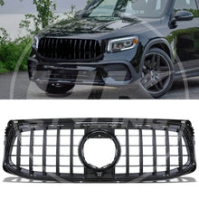 Gloss Black Front Bumper Grille Grill For Mercedes GLB X247 2020+