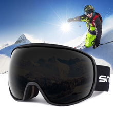 UV Protection Ski Glasses Anti-Fog Snow Goggles Windproof with OTG design For Ladies and Men HB-09