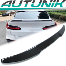 Glossy Black Rear Trunk Spoiler for BMW X4 G02 M40i 2019-2021