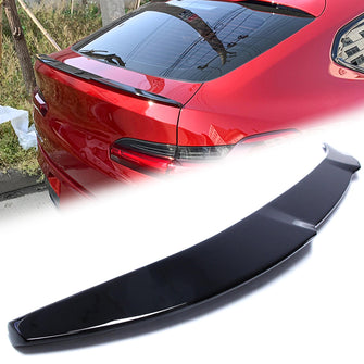 Glossy Black Rear Trunk Spoiler for BMW X4 G02 M40i 2019-2021