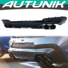 Black Rear Diffuser Exhaust Tips - BMW X3 G01 xDrive30i Sport 18-21