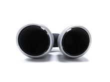 Brushed Silver Exhaust Pipe Muffler Tips For Porsche Cayenne V8 GTS Turbo S 11-14 et9