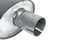 Gloss Black RS Style Exhaust Tailpipe Tip for Audi A4 A5 A6 A7 - Single Inlet 55-59mm