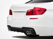 Carbon Look Rear Diffuser for BMW 5-Series F10 Sedan Sport Bumper 12-16