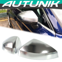 Side Mirror Cover Caps Matte Chrome for Audi A3 8V S3 RS3 2013-2020 NO Lane Assist mc4