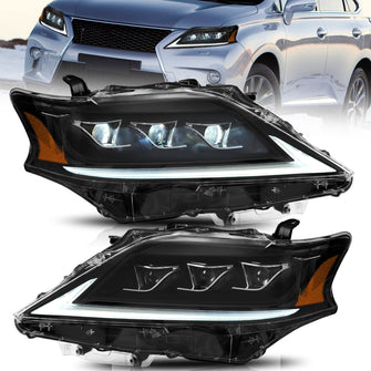 LED Headlights For 2013-2015 Lexus RX270 RX300 RX350 Animation