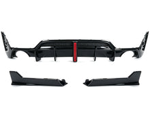 Gloss Black Rear Diffuser with LED Light For BMW 3 Series G20 G21 M Sport 2022+ LCI