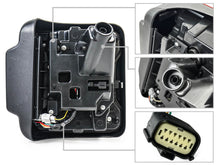 LED Rear Tail Lights for Jeep Wrangler JL 2018-2024 Upgrade Lamps Clear Red