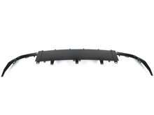 S6 Style Rear Diffuser Glossy Black For Audi A6 C7 Standard 2015-2018