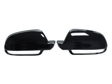 Side Mirror Cover Caps Glossy Black for Audi A3 S3 A4 S4 RS4 B8.5 A5 S5 2012-2016 W/ Lane Assist mc57