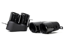 Gloss Black Rear Diffuser with LED Light Exhaust Tips For BMW 3 Series G20 G21 M Sport 19-21