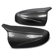 Mirror Cover Carbon Fiber Look Mirror Cap For BMW X5 E70 X6 E71 07-13