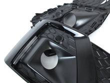 Black Front Bumper Fog Light Grilles Cover For Audi A5 S5 F5 S Line 2020+