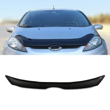 Black Smoked Front Bumper Bonnet Guard Protector for Ford Fiesta MK7 2009-2017
