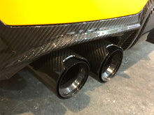 Carbon Fibre Exhaust Tip for BMW 3 Series F30 F31 55-59mm pipe Gloss Black Inner
