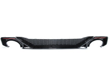 RS7 Style Diffuser w/ Exhaust Tips Black For Audi A7 C8 S-line 2018+