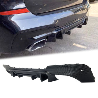 Rear Diffuser Spoiler for BMW G01 X3 M40i M-Sport Bumper 18-21