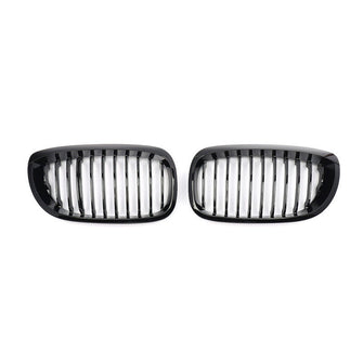 Kidney Grille Grill Gloss Black For BMW E46 3 Series Cabrio Coupe  2003-2006