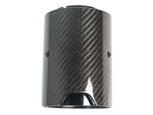 Carbon Fibre Exhaust Tip for BMW 3 Series F30 F31 55-59mm pipe Gloss Black Inner