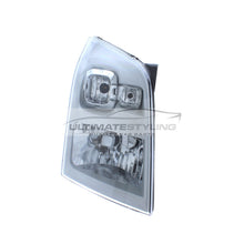 Headlights for Ford Transit Mk7 Van 2006-2014 Chrome Headlamps