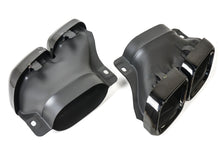 Gloss Black Rear Diffuser Exhaust Tips Mercedes C-Class W205 S205 2015-2021 standard bumper