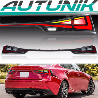 LED Tail Lights For Lexus IS250 300h 350F 2014-2020 Rear Lamps w/Animation