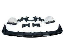 Rear Bumper Diffuser Lips Exhaust Tips for Mercedes CLS W218 550 63 AMG 15-18