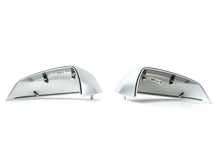 L+R Matt Chrome Wing Mirror Cover Caps for AUDI Q5 FY 17+ Q7 SQ7 RSQ7 4M 15+ Without Lane Assist