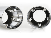 4x Chrome Exhaust Pipe Tail Muffler Tips For BMW F87 M2 F80 M3 F82 F83 M4 60mm Pipes