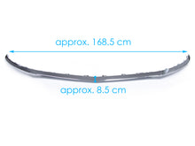 3Pcs Front Bumper Lip Moulding Trim Chrome For Mercedes C Class W205 C205 C43 AMG Line 2014-2018