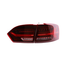 LED Sequential Red Rear Lights for VW Jetta 2011-2014 Tail Brake Lamps