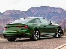 Gloss Black RS Style Exhaust Tailpipe Tip for Audi A4 A5 A6 A7 - Single Inlet 55-59mm