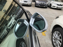 Matte Chrome Side Wing Mirror Cover for Audi A6 S6 C7 RS6 W/O Lane Assist 12-18