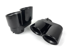 Glossy Black Exhaust Tips for BMW X5 G05 X6 G06 X7 G07 With 1 Pipe left & right