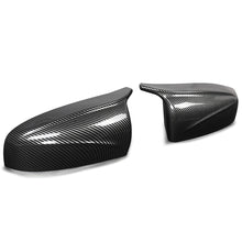 Mirror Cover Carbon Fiber Look Mirror Cap For BMW X5 E70 X6 E71 07-13