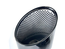 Gloss Black RS Style Exhaust Tailpipe Tip for Audi A4 A5 A6 A7 - Single Inlet 55-59mm