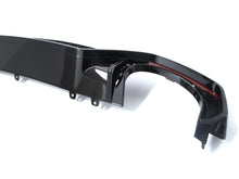 RS7 Style Diffuser w/ Exhaust Tips Black For Audi A7 C8 S-line 2018+