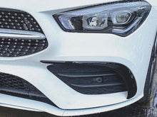 Glossy Black Front Bumper Canard Splitter For Mercedes Benz CLA W118 C118 CLA35 AMG 2020up pz26