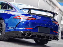 Gloss Black Quad Exhaust Tips for Mercedes-AMG GT GT-S GT-C 2020+ Facelift C190 X290