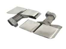 Silver Square Exhaust Tips Replacement for Audi Q7 3.0L 2016-2019