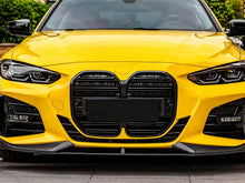 Double Line Front Bumper Center Grille For BMW 4 Series G22 G23 2 Door 2020-2024